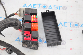 Wiring under the hood Tesla Model S 12-20 AWD