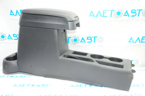 Console center armrest and cup holders Jeep Patriot 11-17 AWD, black, scratches