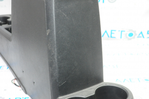 Console center armrest and cup holders Jeep Patriot 11-17 AWD, black, scratches