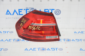 Light outer wing left VW Passat b8 16-19 USA LED light scratches on reflector