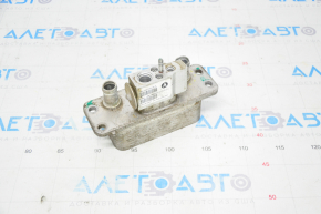 Cooler of air conditioning system Tesla Model S 12-15 prerest R1234YF, with valve, tube is crushed