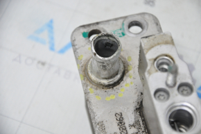 Cooler of air conditioning system Tesla Model S 12-15 prerest R1234YF, with valve, tube is crushed