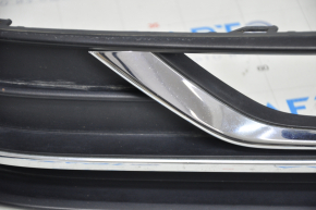 Front bumper grille side left VW Passat b8 16-19 USA under fog lights filed, sand