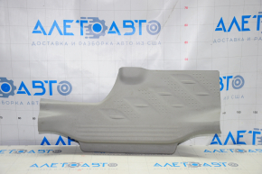 Threshold pad rear left Toyota Highlander 08-13 gray, broken crepe, scratches