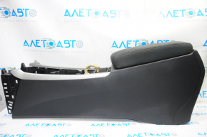 Console central armrest Nissan Altima 13-14 cloth black, for rear row air conditioning, for dry cleaning, scratches