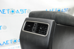 Console central armrest Nissan Altima 13-14 cloth black, for rear row air conditioning, for dry cleaning, scratches