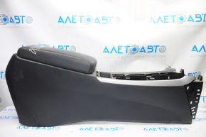 Console central armrest Nissan Altima 13-15 leather black, scratches