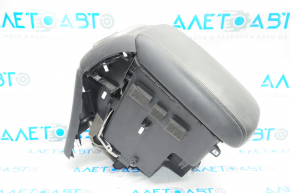 Armrest upper part Kia Sorento 16-18 leather black, scratches, broken fastening