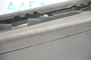 Central console armrest Cadillac ATS 13 - leather, brown, for re-upholstery, scratches