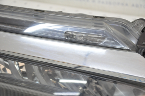 Headlight front right complete Honda Clarity 18-19 usa LED sand on chrome