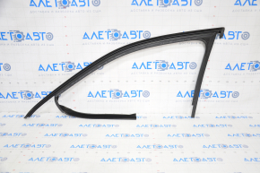 Upper front right door molding for VW Passat b8 16-19 USA, chrome with glass seal