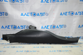 Rear pillar trim lower left Lexus CT200h 11-17 black, scratches