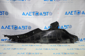 Rear pillar trim lower left Lexus CT200h 11-17 black, scratches
