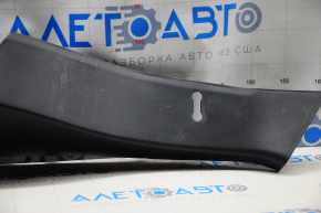 Rear pillar trim lower left Lexus CT200h 11-17 black, scratches