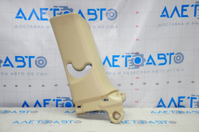 Rear pillar trim right front Toyota Highlander 14-19 beige, scratches