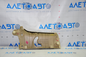 Rear pillar trim right front Toyota Highlander 14-19 beige, scratches