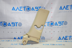 Rear pillar trim left front Toyota Highlander 14-19 beige, scratches