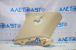 Rear pillar trim left rear Toyota Highlander 14-19 beige, scratches