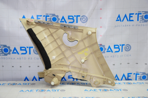 Rear pillar trim left rear Toyota Highlander 14-19 beige, scratches
