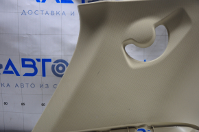 Rear pillar trim left rear Toyota Highlander 14-19 beige, scratches
