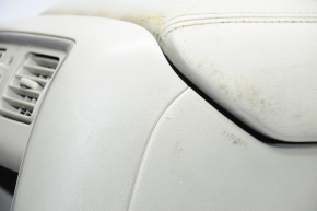 Console center armrest Infiniti JX35 QX60 13-14 beige, water damage, scratches