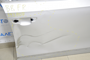 Door bare front right VW Passat b8 16-19 USA silver LA7W dented