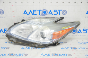 Headlight front left Toyota Prius 30-11 10-12 bare dorest halogen, for polishing