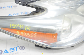 Headlight front right Toyota Prius 30-11 10-12 bare, pre-rest, halogen, cobweb, for polishing