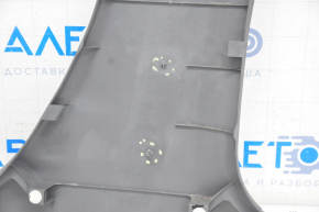 Center pillar trim lower left Toyota Prius 30-11 10-15 dark gray, broken fastener