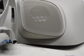 Rear pillar trim left Infiniti JX35 QX60 13-20 gray rear under the tweeter, plastic turned white, scratches