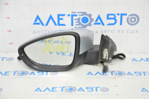 Side mirror left VW Passat b8 16-19 USA 6 pins, turn signal, heated, silver
