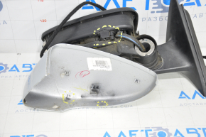 Side mirror right VW Passat b8 16-19 USA 6 pins, turn signal, heated, silver broken mount in housing and trim