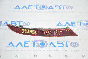 Reflector rear bumper left VW Passat b8 16-19 USA cracks in glass