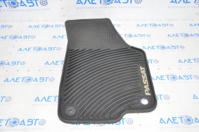 Floor mat front right VW Passat b8 16-19 USA black, rubber