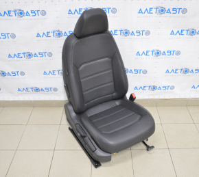 Passenger seat VW Passat b8 16-19 USA with airbag, mechanical, leather black