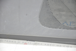 Door trim card front left Toyota Prius 30-11 10-15 dark gray cloth with dark gray insert cloth, scratches, breakage crepe