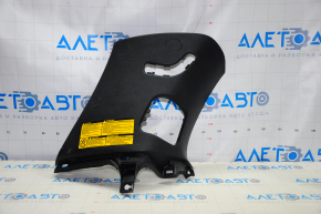 3rd row pillar trim left Toyota Sequoia 08-16 black under electric, scratches, without plug