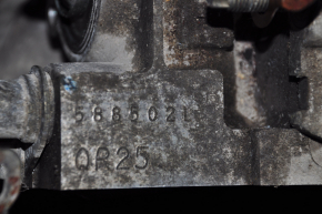 Engine Nissan Rogue 14-15 2.5 QR25DE 46k broken crepe