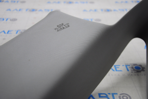 Upper left rear pillar trim Toyota Avalon 13-18 gray, broken crepe, scratches