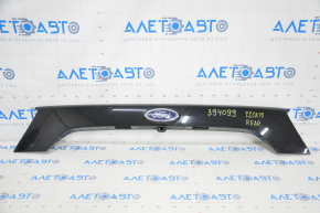 Upper trunk door molding with Ford Escape MK3 emblem 17-16 rest, under the camera, broken fasteners