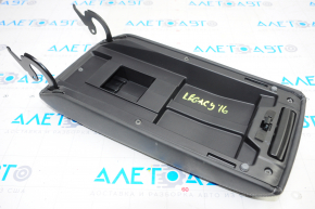 Subaru Legacy 15-19 center console armrest leather black