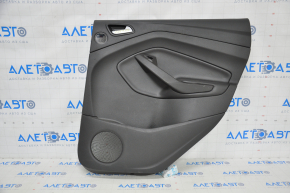Door trim card rear right Ford Escape MK3 17-19 rest black under the tweeter worn