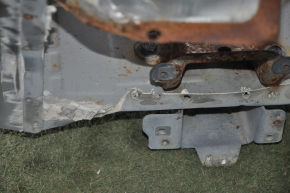 Quarter wing rear left Nissan Leaf 13-17 silver