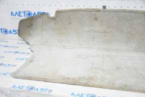 Trunk carpet Toyota Prius 30 10-15 gray, chemically treated
