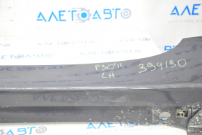 Left threshold Toyota Prius 30 10-15 graphite, broken fasteners, scuffs, scratches