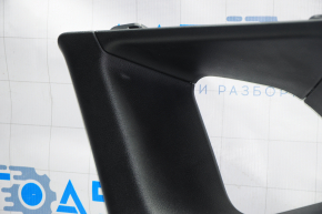 Arch trim right upper Nissan Rogue Sport 17-19 black, scratches, plastic turned white