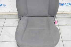 Passenger seat Toyota Prius 30-11 10-15 without airbag, mechanical, velour, dark gray, dry-cleanable