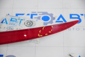 Rear bumper reflector left Ford Fusion mk5 13-18 scratch