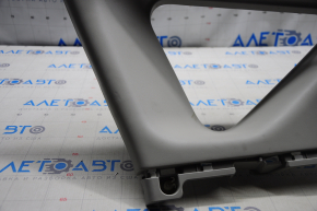 Rear pillar trim right Nissan Versa Note 13-19 gray, worn