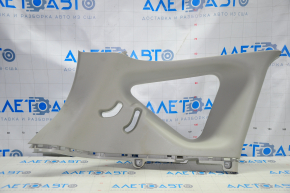 Rear pillar trim left Nissan Versa Note 13-19 gray, scratches